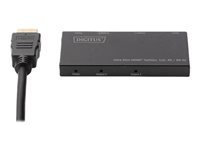 DIGITUS DS-45322 Ultra Slim HDMI Splitter 1x2 4K/60Hz HDR HDCP 2.2 18Gbps Micro USB powered