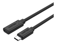 UNITEK EXTENSION CABLE USB-C 4K 60HZ PD 20V/5A C14086BK