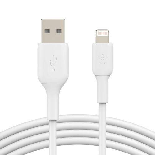 Belkin Belkin PVC USB-A to Ligh tning 2m White