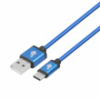 TB USB - USB C cable 1.5 m blue tape premium