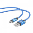 TB USB - USB C cable 1.5 m blue tape premium