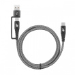 TB USB A/C - USB C Cable 1,2 m black