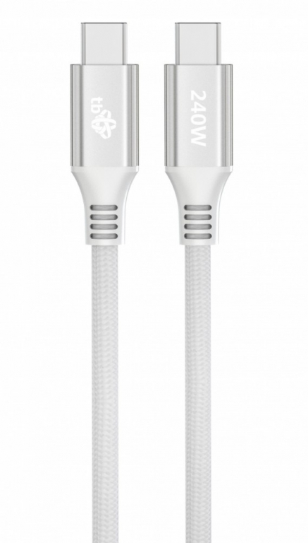 TB Cable USB C - USB C 1m 240W white