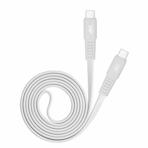 CABLE USB-C TO USB-C 1.2M/WHITE PS6005 WT12 RIVACASE