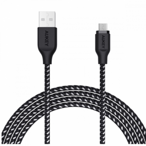 AUKEY AUKEY CB-AM2 Nylon Quic k Charge micro USB-USB