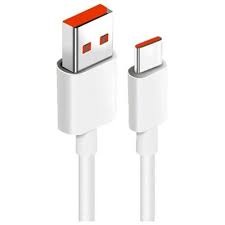 Xiaomi - Quick Charge USB cable - USB (M) to USB-C (M) - 6 A - 1 m - white