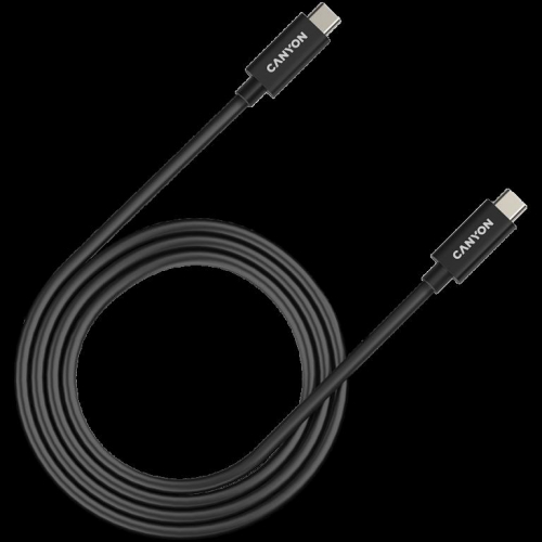 CANYON cable UC-44 USB-C to USB-C 240W 40Gbps 4k 1m Black