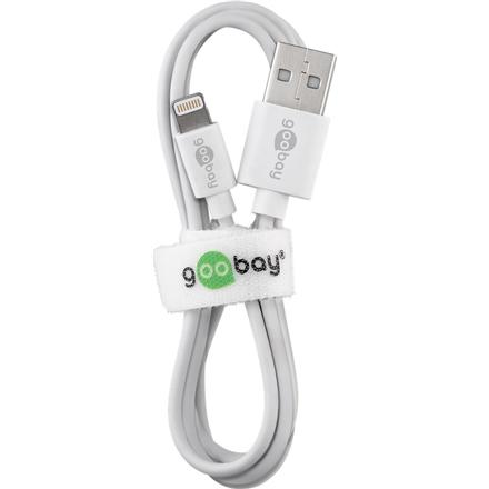 Goobay | Lightning USB charging and sync cable | 54600 | USB-C to Lightning Apple Lightnin male (8-pin) | USB 2.0 male (type A)