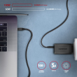 AXAGON Data and charging USB-C to USB-C cable - length 1.5 m - PD 100W - 4K HD video