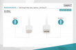 Digitus Lightning to USB-C cable DB-600109-020-W