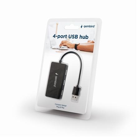 Gembird | 4-port USB hub | UHB-U2P4-04 | USB Hub