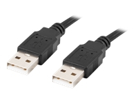 LANBERG cable USB-A M/M 2.0 1.0m black