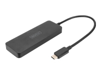 DIGITUS USB-C - 3x HDMI MST Video Splitter DP 1.4 HDMI 2.0 4K/60Hz