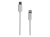 NATEC Prati cable Lightning - USB-C M/M 1m white MFI