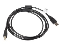 LANBERG CA-USBA-11CC-0018-BK Lanberg cable USB 2.0 AM-BM with ferrite 1.8m black