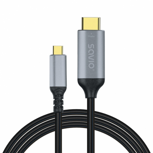 Savio Cable USB-C to HDMI v2.0b, 3m, copper CL-184