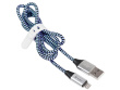 Tracer Cable USB 2.0 iPhone AM lightning 1,0m black-blue