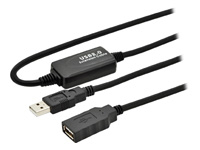 DIGITUS USB 2.0 Repeater Cable, 10m USB A male / A female