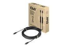 CLUB 3D USB 3.2 Gen 2 Type-C To C Active Bi-Directional Cable 8K60Hz Data 10Gbps And PD 60W M/M 5m