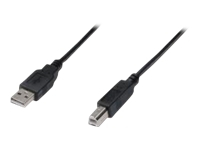 ASSMANN USB 2.0 connection cable type A - B M/M 0.5m USB 2.0 conform bl