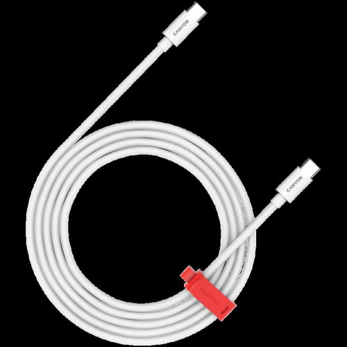 CANYON cable CC100AB C-C 100W Braided 1.2m White