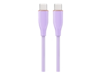 GEMBIRD Premium silicon Type-C Power Delivery PD charging and data cable 1.5m Violet