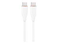 GEMBIRD Premium silicon Type-C Power Delivery PD charging and data cable 1.5m white