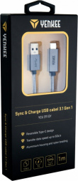 YENKEE Cable USB A-USB C 1m 917106
