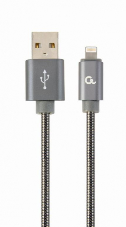 CABLE LIGHTNING TO USB2 1M/CC-USB2S-AMLM-1M-BG GEMBIRD