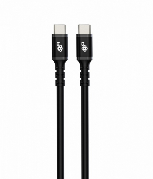 TB Cable USB C - USB C 3 m black silicon 2.0