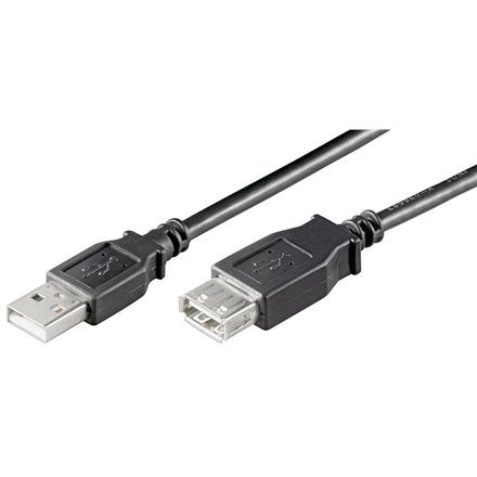 Goobay | USB 2.0 Hi-Speed extension cable | USB-A to USB-A USB 2.0 male (type A) | USB 2.0 female (type A)