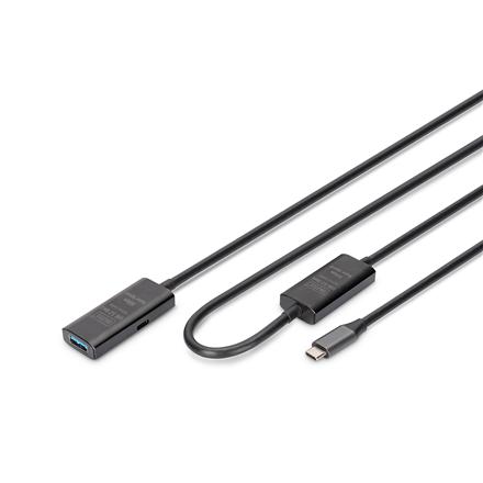 Digitus | Active USB 3.2 Gen1 5G extension cable | DA-73111 | USB-C to USB-A