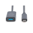 Digitus | Active USB 3.2 Gen2 10G extension cable | DA-73113 | USB-C to USB-A