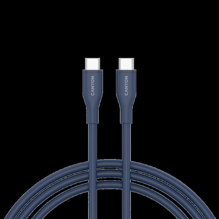 CANYON cable CC60SC10 C-C 60W 1m Silicon Dark blue