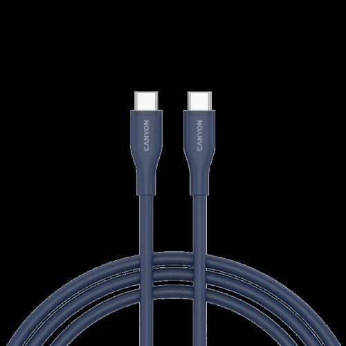 CANYON cable CC60SC10 C-C 60W 1m Silicon Dark blue