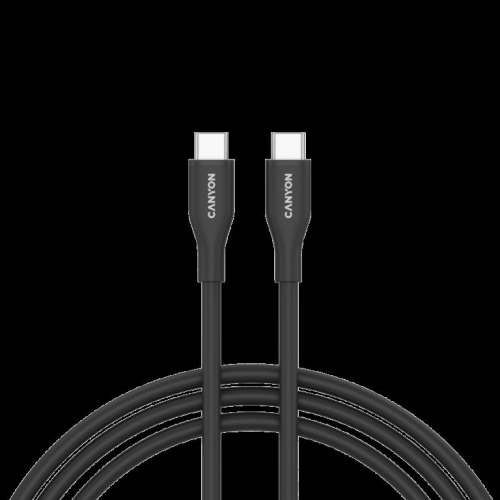 CANYON cable CC60SC10 C-C 60W 1m Silicon Black