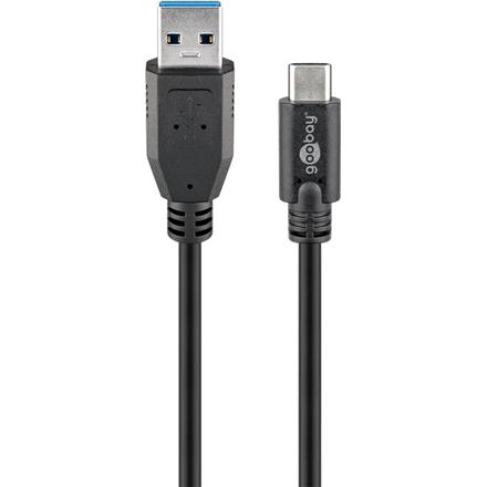 Goobay | Round cable | Sync & Charge Super Speed USB-C to USB A 3.0 charging cable | 67999 | USB 3.0 male (type A) | USB-C male