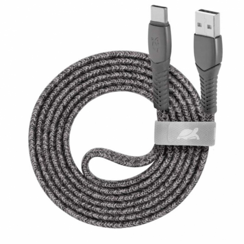 CABLE USB-C TO USB2.0 1.2M/GREY PS6102 GR12 RIVACASE