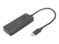 DIGITUS USB-C - 3x DP MST Video Splitter DP 1.4 4K/60Hz