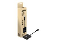 CLUB 3D DP 1.4 To 2 Displayport 1.4 Supports Up To 2x4K60HZ - USB Powered