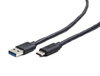 Gembird USB 3.0 type C cable AM/CM/0.5m/black