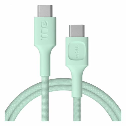 Green Cell Cable USB-C-USB-C PowerStream 100W braid 1,2m green