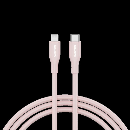 CANYON cable CLNM60 C-L 60W MFI 1m Silicon Pink