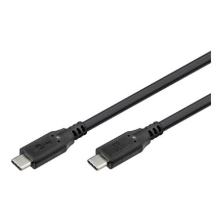 Goobay USB-C™ Cable, USB 3.2, 60 W, 5 Gbit/s, Power Delivery, 1 m, Черный | Goobay Goobay USB-C™ Cable, USB 3.2, 60 W, 5 Gbit/s, Power Delivery, 1 m, Черный | Goobay