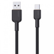 AUKEY AUKEY CB-NAC1 Nylon cab le USB C - USB A 1m 3A