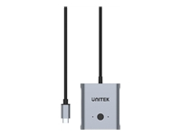 UNITEK D1078A Bi-Directional Cable Adapter USB-C M-F 1m