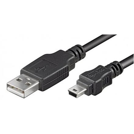 Logilink | USB MINI-B 5-pin 180 Cert 1.8m | USB-A to mini-USB Mini-USB B | USB A