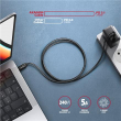 AXAGON Data and charging USB 480Mbps cable, 1 m | BUCM2-CM10AB | USB-C to USB-C