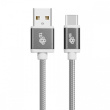 TB Cable USB - USB C 1.5 m gray tape