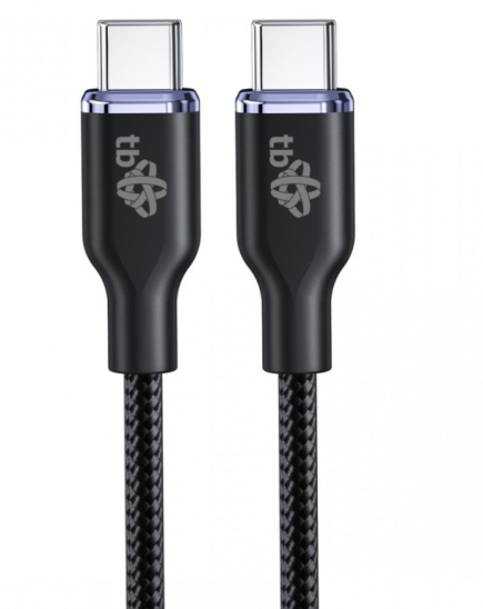 TB USB C - USB C 60W Glamour cable 1.5m black
